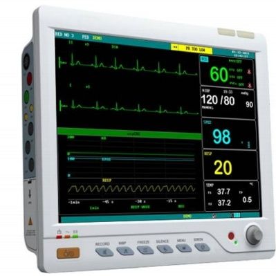 コンパクトマルチパラメータモニター - MD9015T - Meditech Equipment - 温度 / 集中治療用 / タッチパネル付き