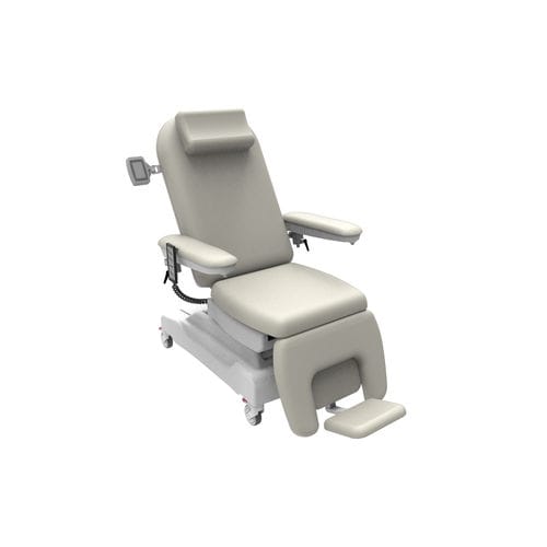 電動式血液透析アームチェア - PY-YD-310(updated) - Nanning Passion Medical Equipment - 3セクション / 化学療法用 / キャスター付き