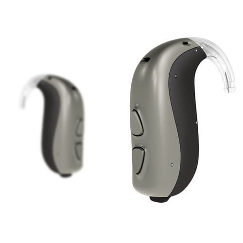 耳かけ型補聴器 - Saphira 5 - bernafon - bluetooth® / ベージュ / 茶色