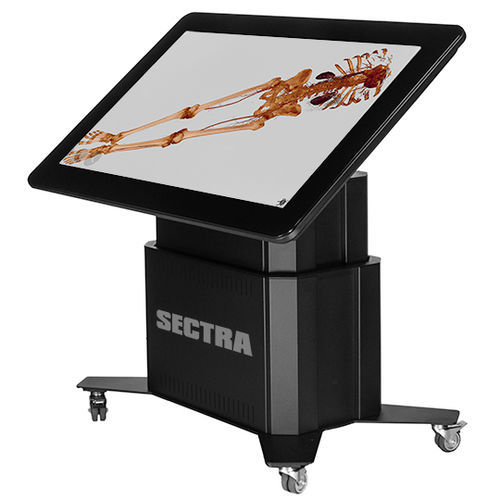 トレーニング用解剖台 - VH Dissector Sectra - Touch of Life Technologies (ToLTech) - バーチャル解剖用 / 移動式 / 長方形