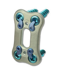 腰椎-仙椎の関節固定プレート - AccuFit®  - Precision Spine - 前側面 / ロッキング