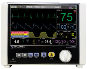 MRI用患者モニター - 3880  - IRADIMED CORPORATION - 携帯型 / コンパクト / ベッドサイド用