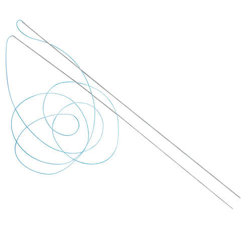 半月板縫合針 - 2-0 FiberWire®  - Arthrex