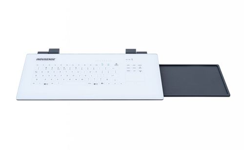 テンキー医療用キーボード - Indusense® Touch-Panel - GETT Gerätetechnik - タッチパッド付き / インターナショナルレイアウト付き / ポインティングデバイス付き