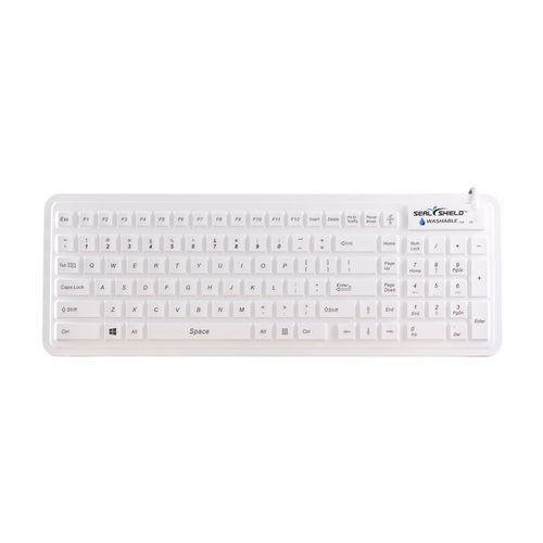 テンキー医療用キーボード - SW106G2M - Seal Shield - シリコン / 消毒可能 / USB