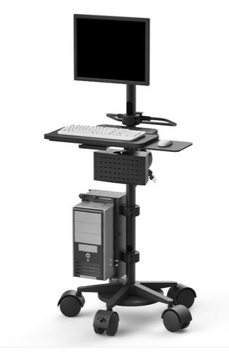 高さ調節可能なコンピュータ用台車 - CPN-MC1H-PM - Richardson Electronics - Healthcare