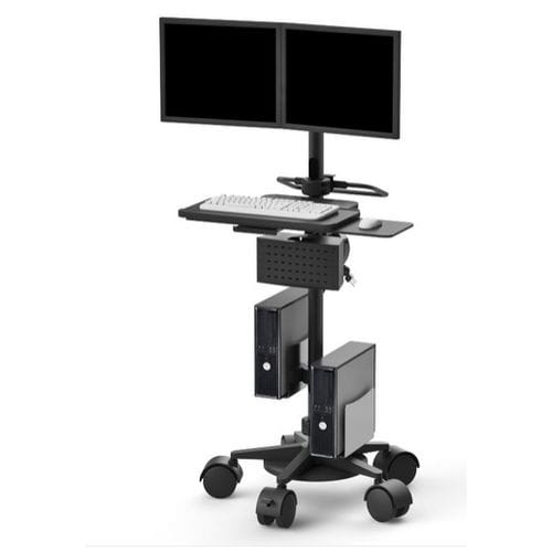 高さ調節可能なコンピュータ用台車 - CPN-MC2H-PM - Richardson Electronics - Healthcare