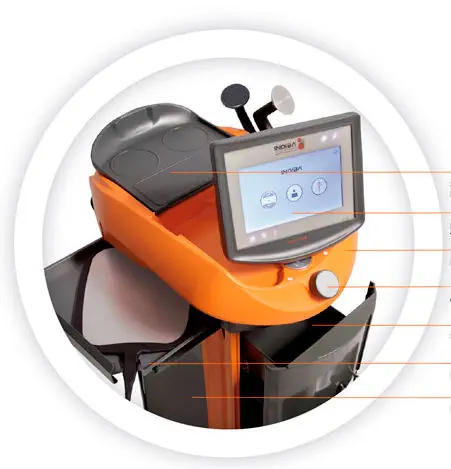 テカール療法器 - INDIBA® activ CT8 - INDIBA activ - 台車上