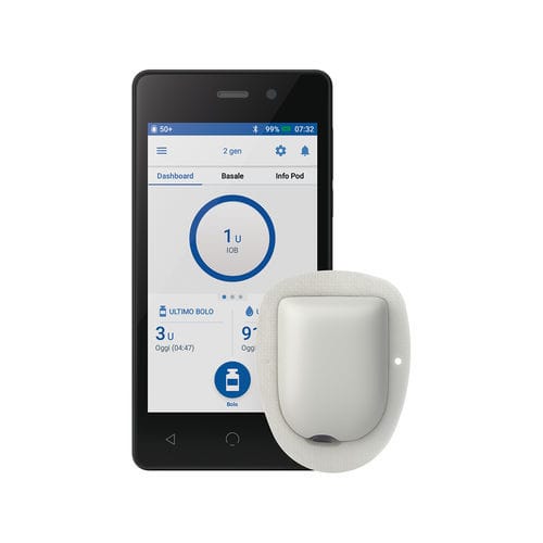 ワイヤレスインスリンポンプ Omnipod Dash Insulet 防水