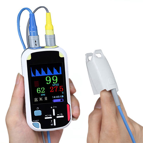 手持ち型パルスオキシメータ - JERRY-II+ - SHANXI JERRY MEDICAL - コンパクト / 医療用 / Bluetooth