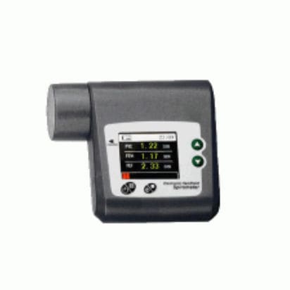 電子スパイロメーター - TeleBreather™ - SHL Telemedicine - 手持ち型 / 家庭用