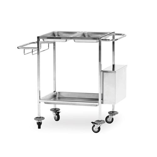 医療用台車 - 10.MC.7110 - JMS Healthcare Furniture - 多目的 / 手当て用品用 / ゴミ箱用