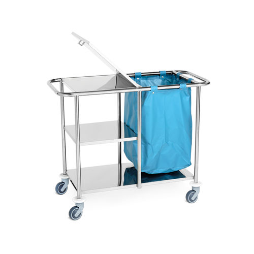 汚いバッグトロリー - 10.CR.1551 - JMS Healthcare Furniture - 所有する / 医療用 / 輸送用