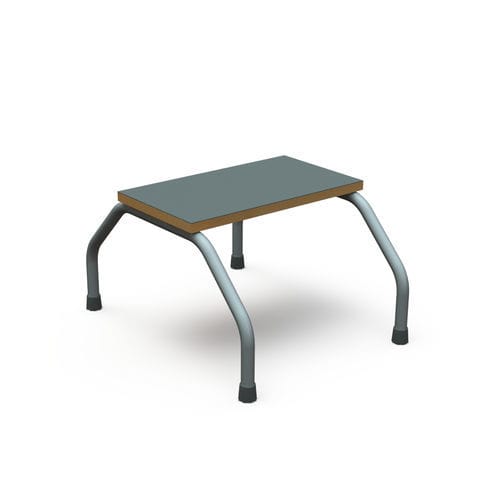 1段ステップスツール - 10.AD.1432  - JMS Healthcare Furniture - ステンレス製 / 滑り防止
