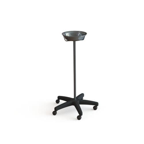 キャスター付き洗面器スタンド - 10.AD.1451 - JMS Healthcare Furniture - ステンレススチール製