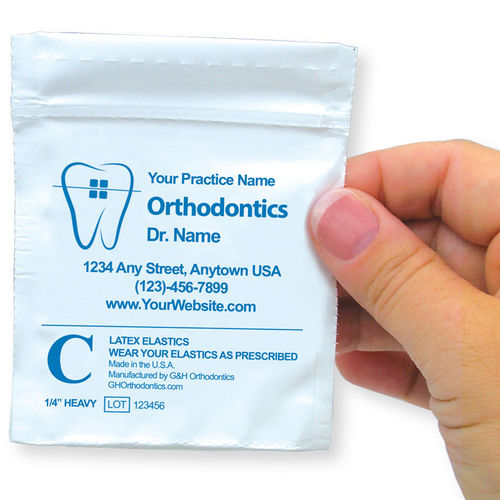 ラテックス製歯科矯正用ゴム - Private Logo - G&H Orthodontics