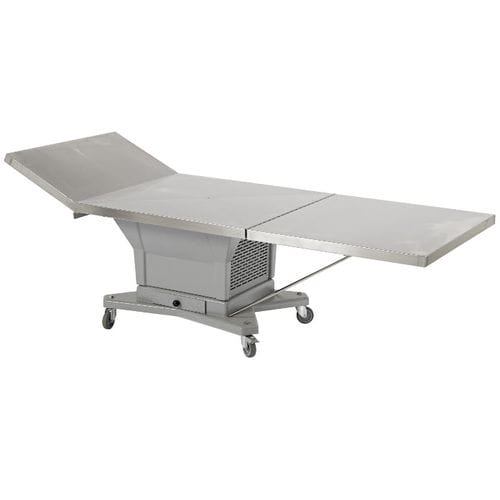 葬式プレゼンテーション台 - MSRT74, MSTR62           - Mortuary Solutions - キャスター付き / 引き出し付き / 冷却