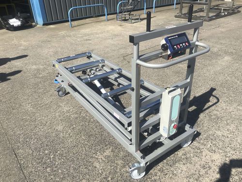 エンバーミング処置用台車 - HET - Kenyon - ステンレス製 / 電動式 / 油圧式