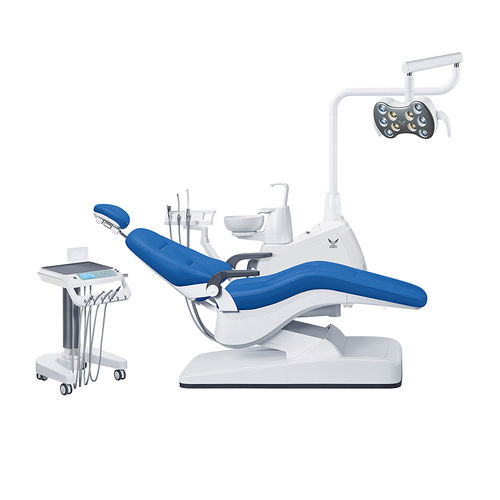 モニター付き歯科ユニット - GD-S350D - Foshan Gladent Medical Instrument Co.,Ltd - デリバリーシステム付き / 照明付き