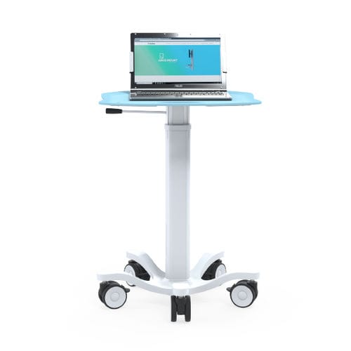 タブレット（PC）用コンピュータ用台車 - LT-Cart™ - Bytec Healthcare - バッテリー式 / 高さ調節可能な / 引き出し付き