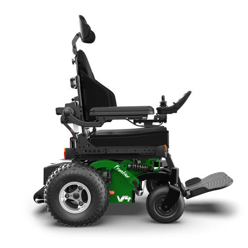 全地形車椅子 - Frontier V4 RWD - Magic Mobility - 電動 / レッグレスト付き / ヘッドレスト付き