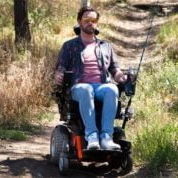 電動車椅子 - MAGIC 360 – ONE YEAR ON - Magic Mobility - ハイキング / レッグレスト付き / ヘッドレスト付き