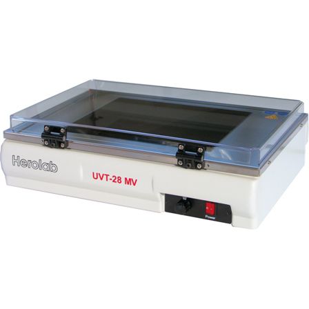 ゲル ドキュメンテーション システム用トランスイルミネーター - UVT-28 MV - Herolab GmbH Laborgeräte - 紫外線 / LED / 白色光