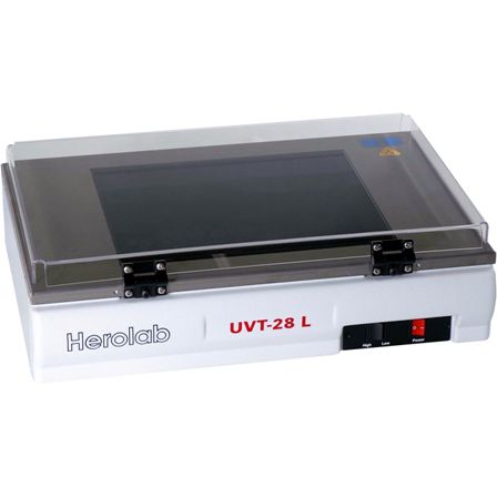 ゲル ドキュメンテーション システム用トランスイルミネーター - UVT-28 L - Herolab GmbH Laborgeräte - 紫外線 / 白色光