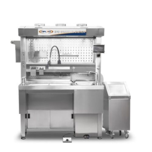 組織病理学用研究室ワークステーション - EVO150EB - Hiplaas - サンプル準備用 / 床置き / 後引き換気扇付き