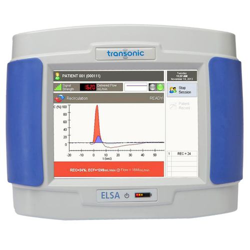モニター用患者シミュレーター - ELSA® - Transonic - ECMO用 / 救急医療用 / モニター