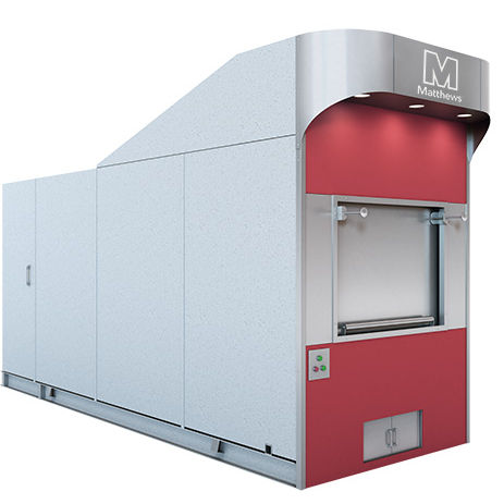 火葬オーブン - PowerPak II PLUS  - Matthews Environmental Solutions - 遺体用 / 床置き / 自動