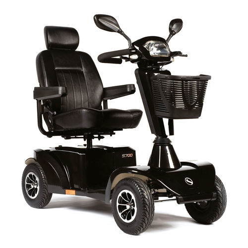 電動体が不自由な方用スクーター - S700 - Sunrise Medical - 4輪 / かご付き