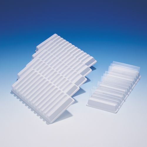 顕微鏡のガラス用実験用ラック - H44557-0000 - ATS Scientific Products - ポリスチレン製