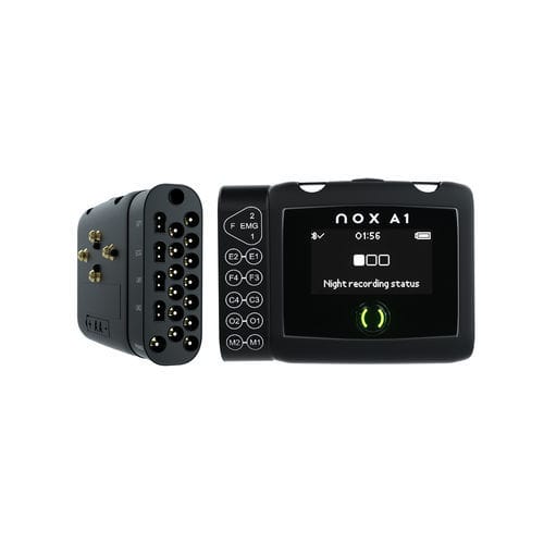 ワイヤレス接続式ポリソムノグラフィ - Nox A1s™  - Nox Medical - EEGモニター付 / 通院患者