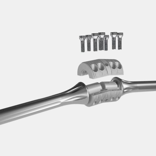 大腿骨用髄内釘 - OsteoBridge™ - Merete - 脛骨用 / チタン製