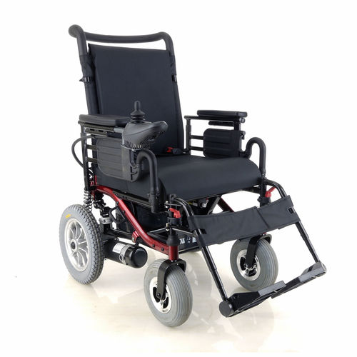 電動車椅子 - LY-EB206-RS2 CONQUEROR  - Comfort Orthopedic - 屋外 / レッグレスト付き / 黒