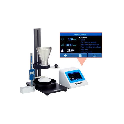 粉末流量試験機 - PTA 100i - Copley Scientific - 製薬産業用