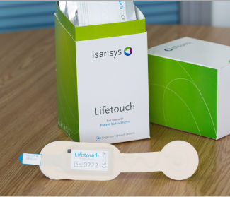 ECGセンサー - Lifetouch - Isansys Lifecare - 集中治療用 / ワイヤレス