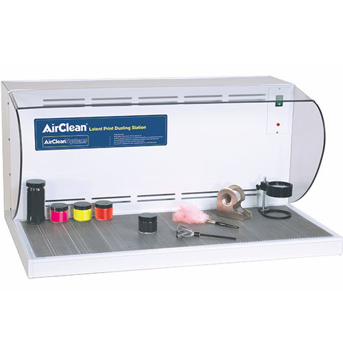 粉体処理用研究室ワークステーション - ACDDS24, ACDDS36, ACDDS48 - Airclean Systems - 卓上 / ダウンドラフト型換気装置付き