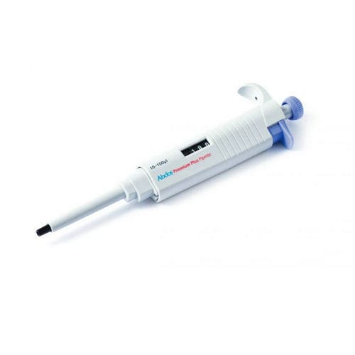 機械式ピペット - E100 series - ABDOS LABTECH PRIVATE LIMITED.  - 1チャンネル / 固定容量式