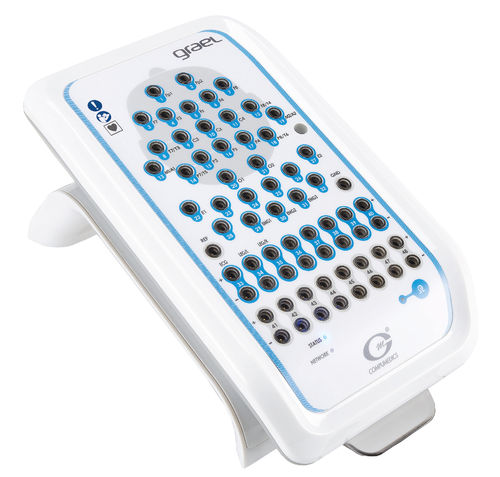 ビデオモニター付きポリソムノグラフィ - Grael  - Dr. Grossegger & Drbal alpha trace medical systems - EMGモニター付 / EEGモニター付