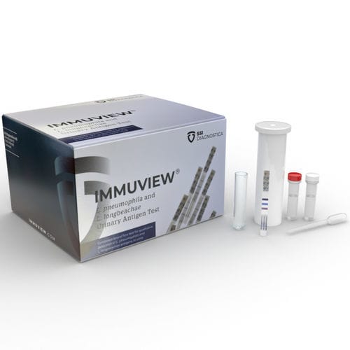 レジオネラ症迅速検査キット - IMMUVIEW® - Apacor Ltd. - 抗原 / レジオネラ・ニューモフィラ / 尿用