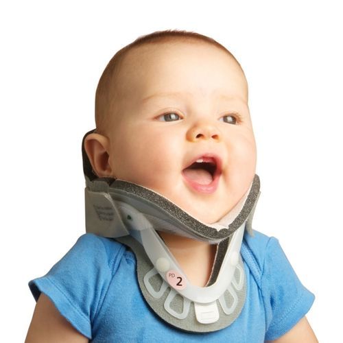 子供用頚部カラー - Aspen®  - Aspen Medical Products - 剛性 / D (12 cm) / 気管切開の穴付き