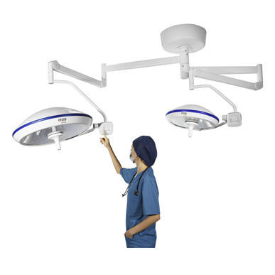 天井取付け無影灯 - OSLED - Shanghai PAX Medical Instrument - LED / アーム2本