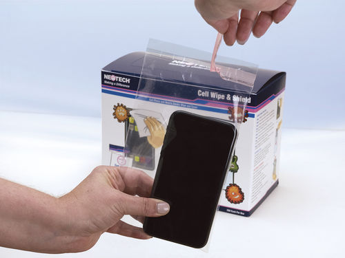 床・表面用ウェットティッシュ - Cell Wipe™  - Neotech Products - 200枚入り