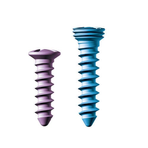 下顎骨用圧縮骨ねじ - 019004 - OSTEONIC - 金属製 / ロッキング / ノンロッキング