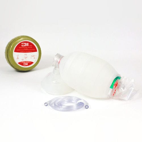 バルブ付手動吸入器 - PBVM-G - PerSys Medical - マスク付 / 使い捨て