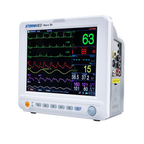コンパクトマルチパラメータモニター - Macs 20 - SternMed - ベッドサイド用 / 台車上 / ECG