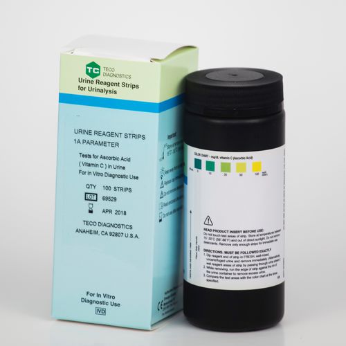 尿検査試験紙 - URS-1A-100 - Teco Diagnostics - ビタミンC / 尿用 / 比色