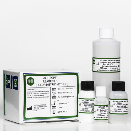 溶液試薬 - A526-120 - Teco Diagnostics - 血液サンプル用 / 臨床化学 / 測色